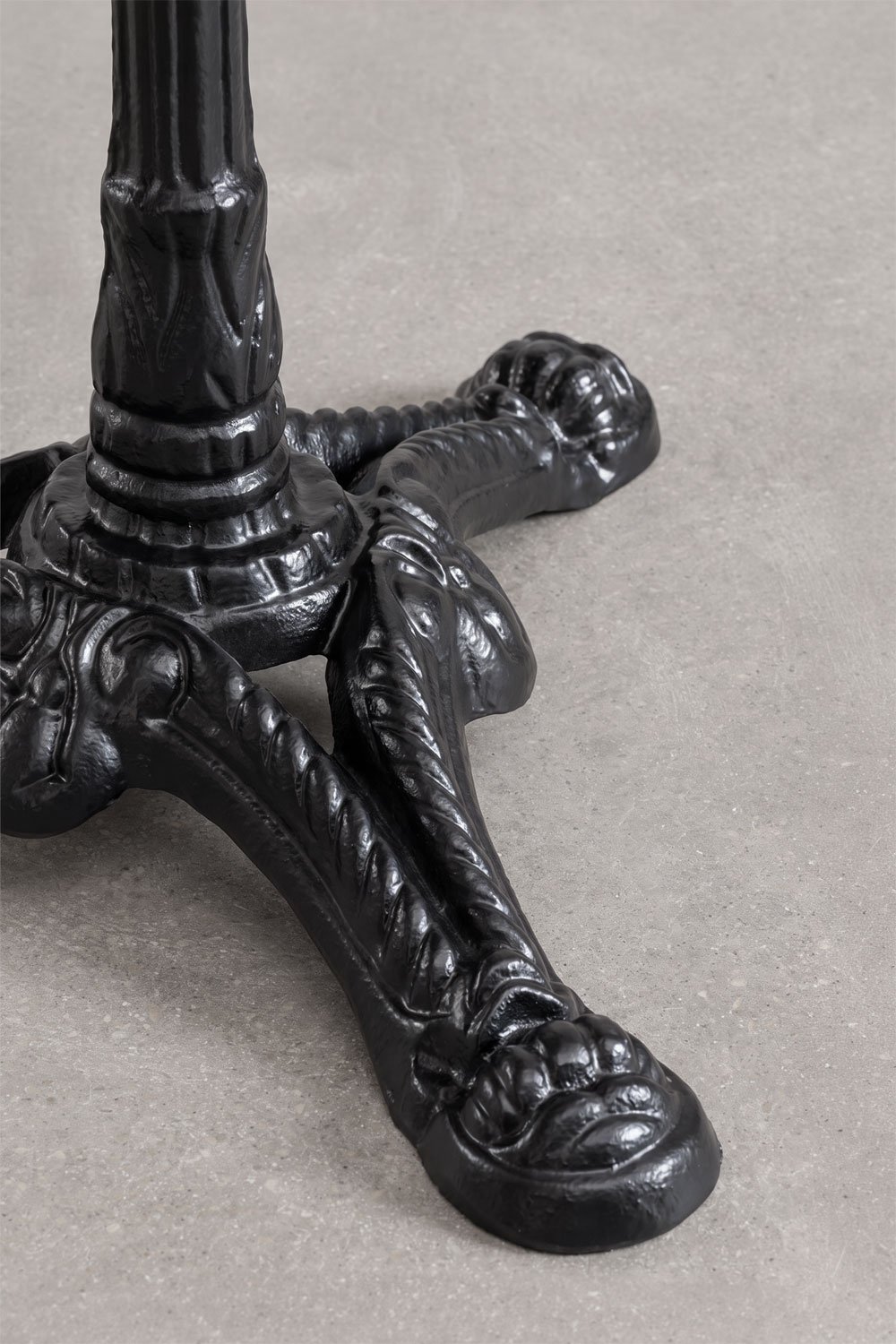 Table de bar ronde Ø60cm en pierre naturelle Azteca, image de la galerie 4