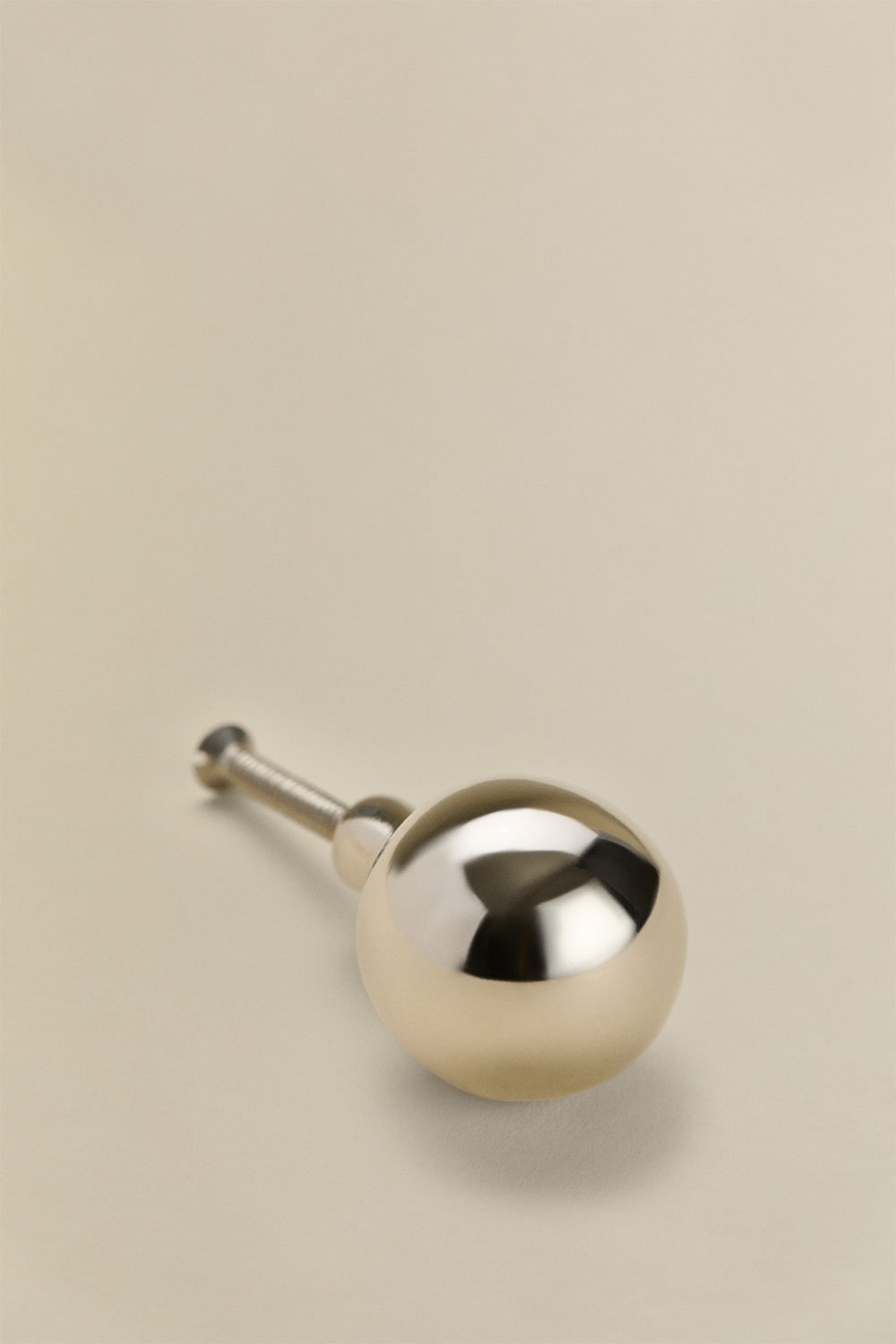 Pack de 2 poignées rondes en aluminium Nurvela, image de la galerie 4