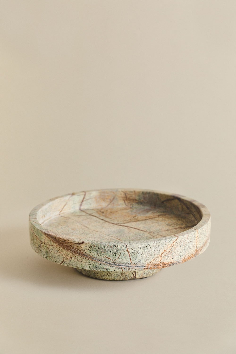 Vide-poche rond Ø25 cm en pierre naturelle Kevara, image de la galerie 3