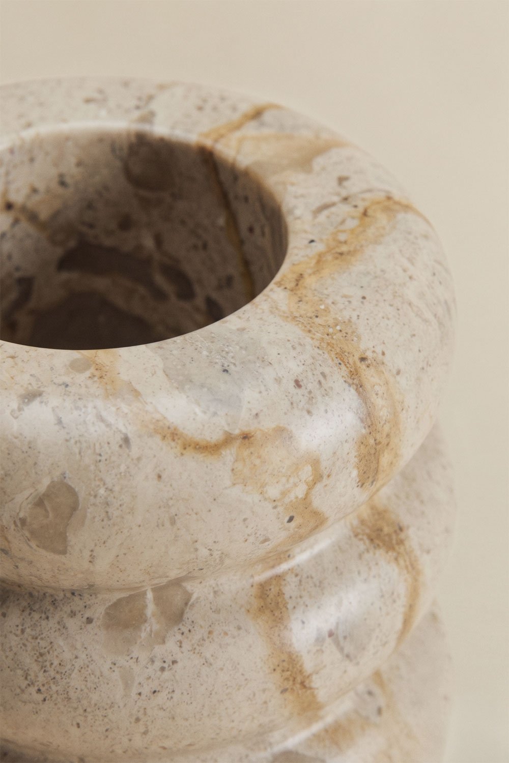 Vase décoratif en marbre Kavere, image de la galerie 4