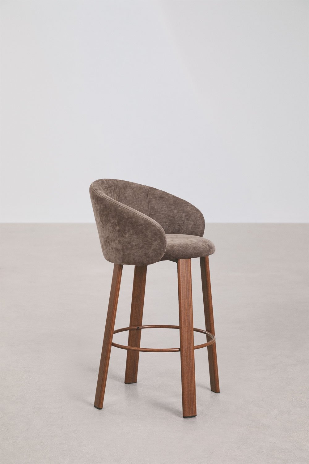 Tabouret haut rembourré Nairea, image de la galerie 4