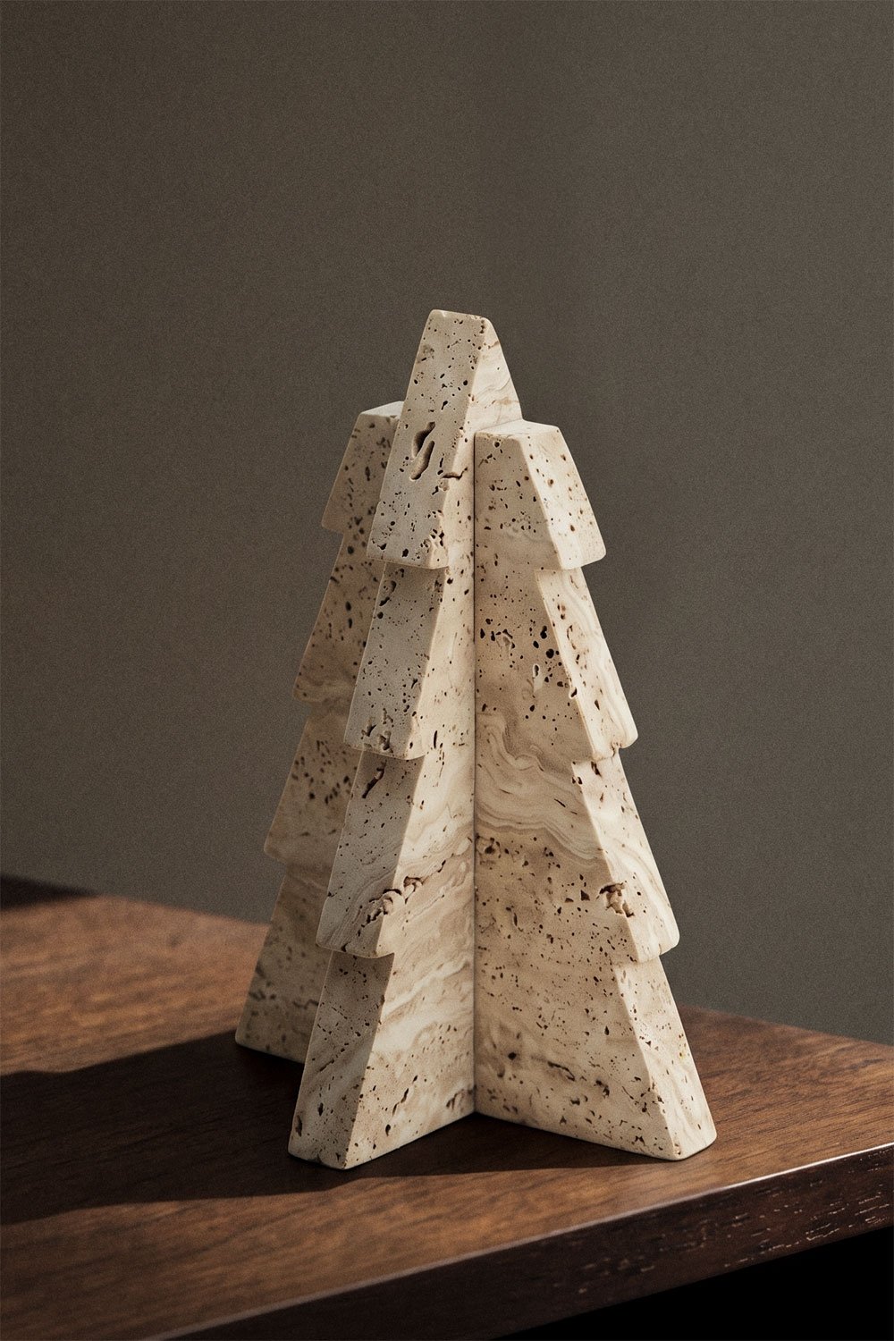 Figurine décorative de Noël en pierre naturelle Vireune, image de la galerie 1