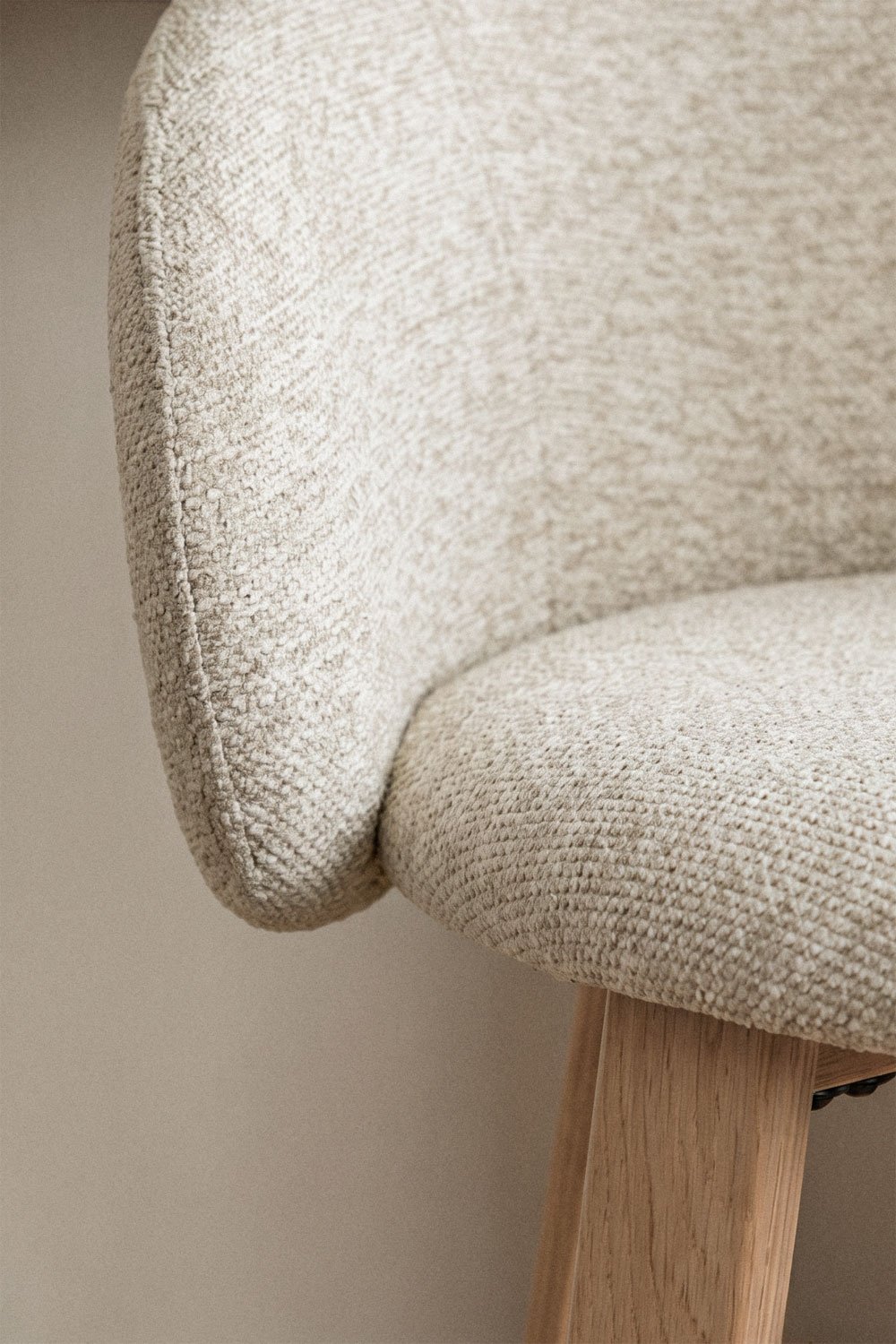 Tabouret haut rembourré Nairea, image de la galerie 2