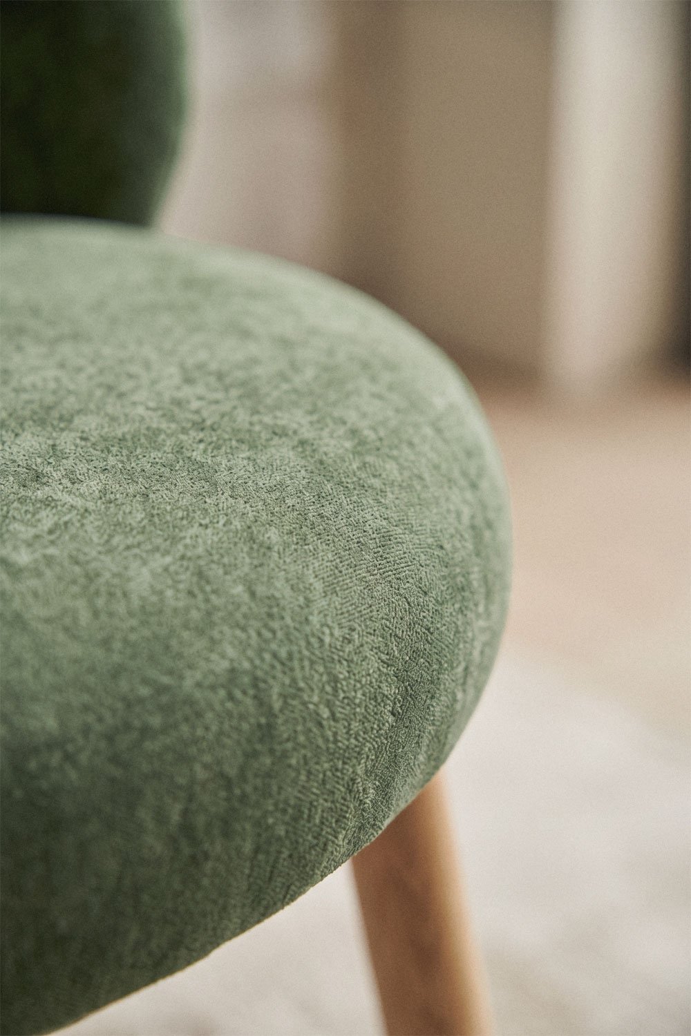 Tabouret haut rembourré Nairea, image de la galerie 2