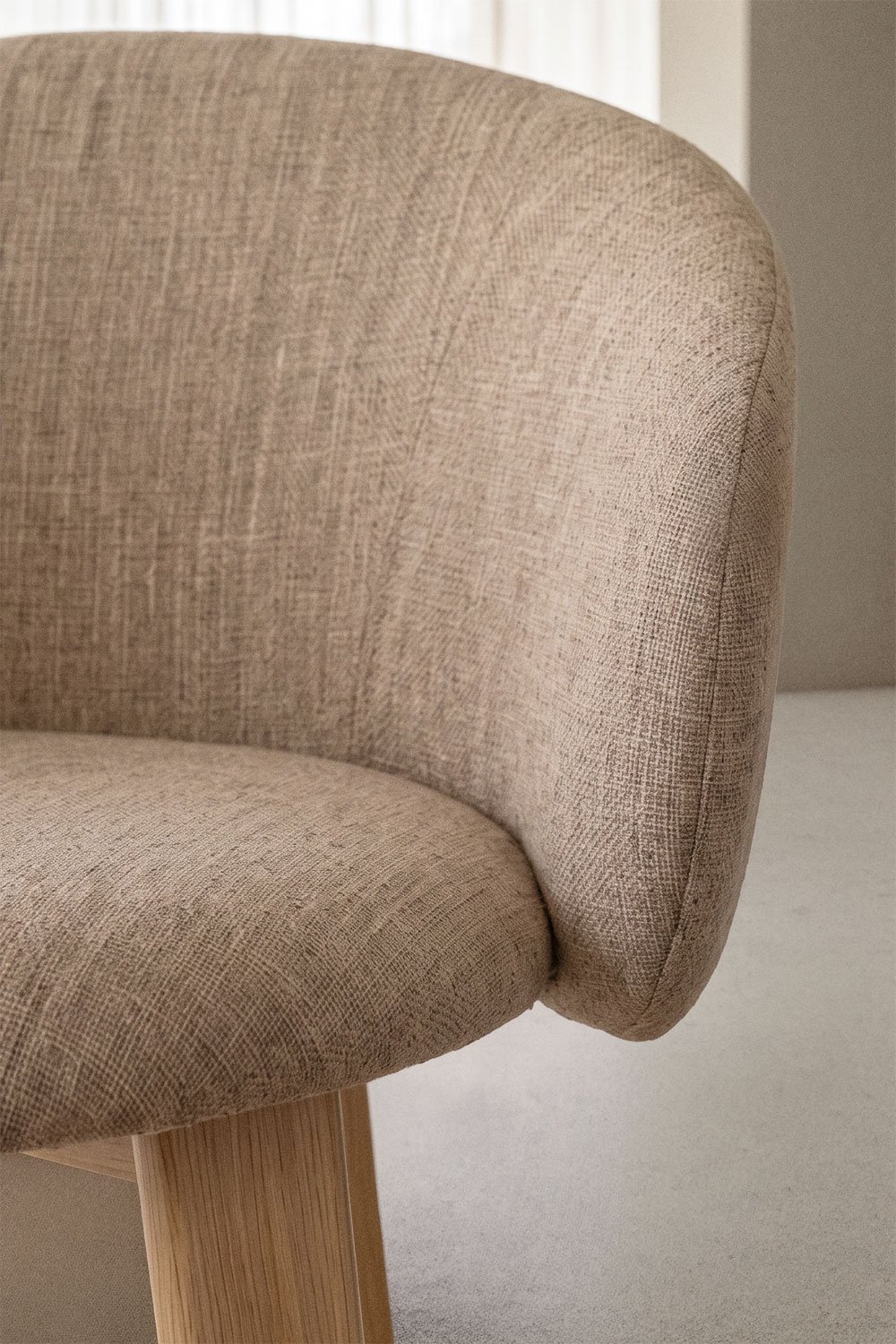 Tabouret haut rembourré Nairea, image de la galerie 2