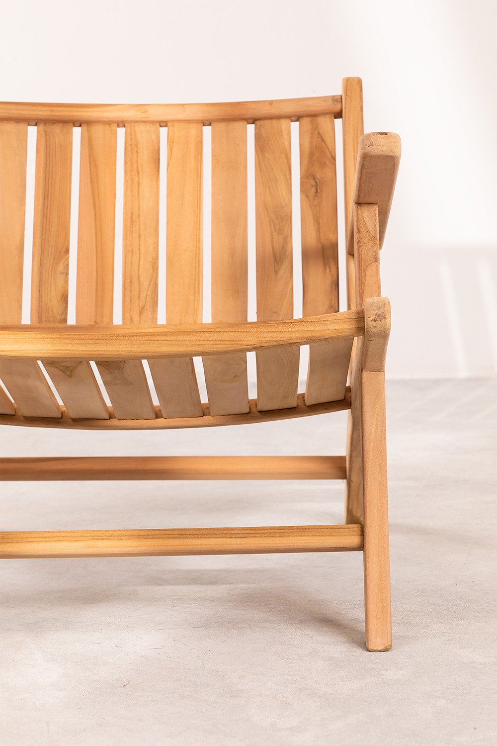 Fauteuil de jardin avec accoudoirs en bois Caima, image de la galerie 6