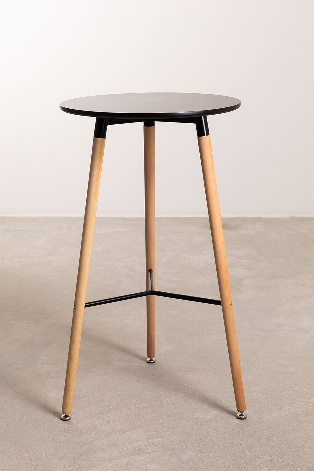 Table Haute Ronde en MDF et Métal (Ø60 cm) Royal Design, image de la galerie 1