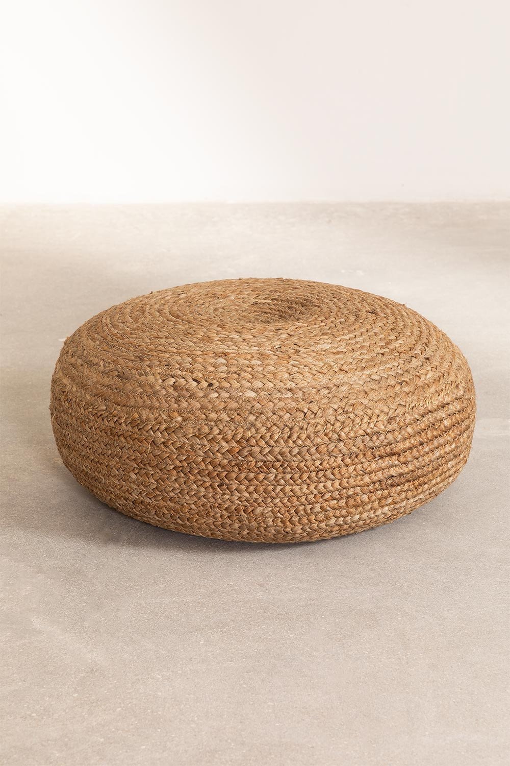 Pouf Rond en Jute Pilew, image de la galerie 2