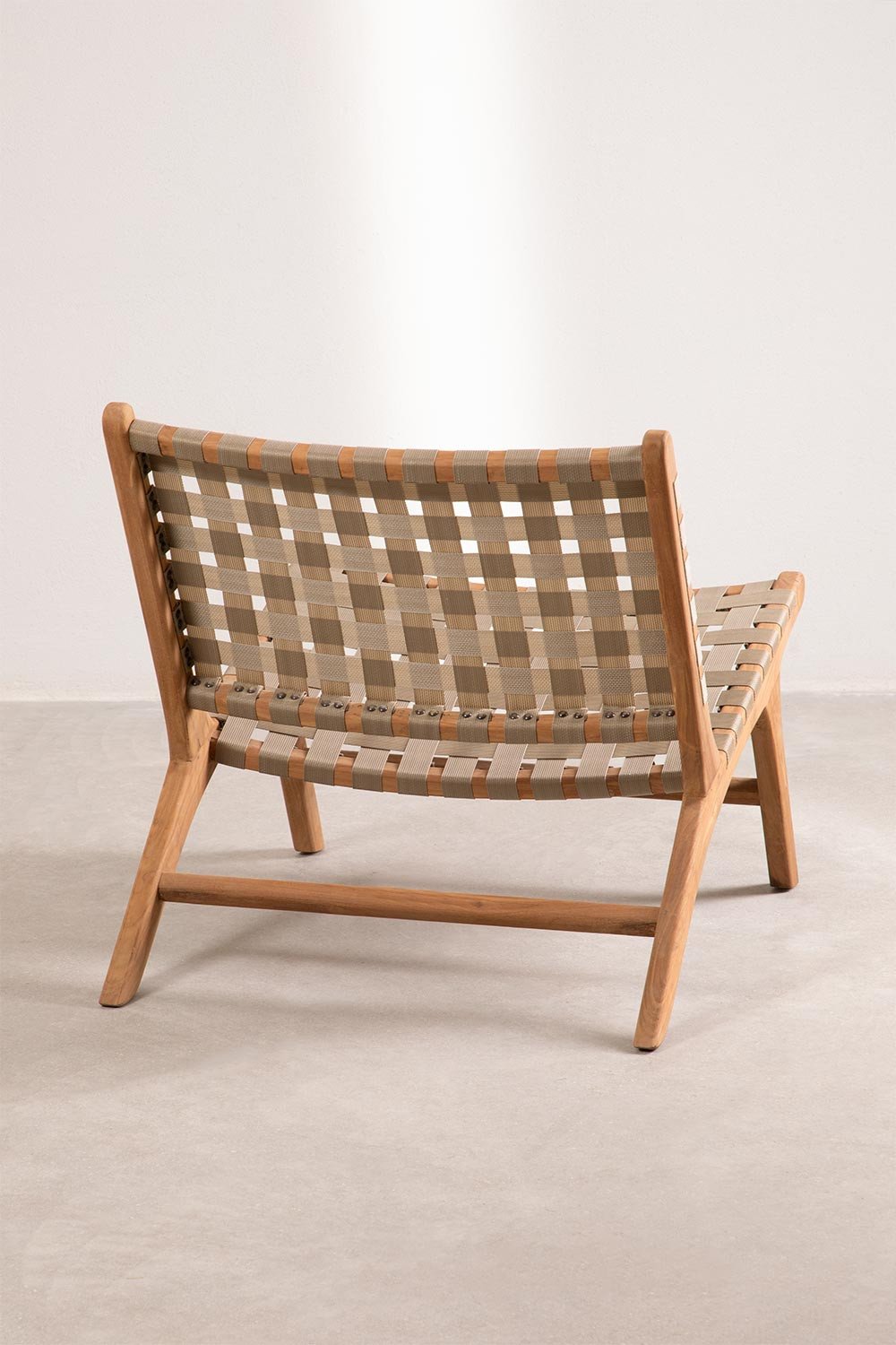 Fauteuil de jardin en bois de teck de Style Diama, image de la galerie 4