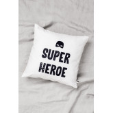 Square Cotton Cushion (43x43 cm) Hero Kids, thumbnail image 1
