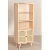 Wooden Cupboard with 2 Shelves Ralik Style , thumbnail image 2