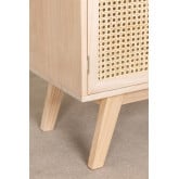 Wooden Cupboard with 2 Shelves Ralik Style , thumbnail image 6