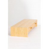 Bamboo  Monitor Stand with Drawers Greg, thumbnail image 4
