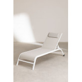 Reclinable Sun Lounger with Cushion Therys, thumbnail image 3