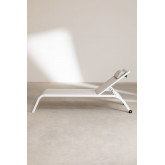 Reclinable Sun Lounger with Cushion Therys, thumbnail image 4