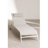 Reclinable Sun Lounger with Cushion Therys, thumbnail image 6