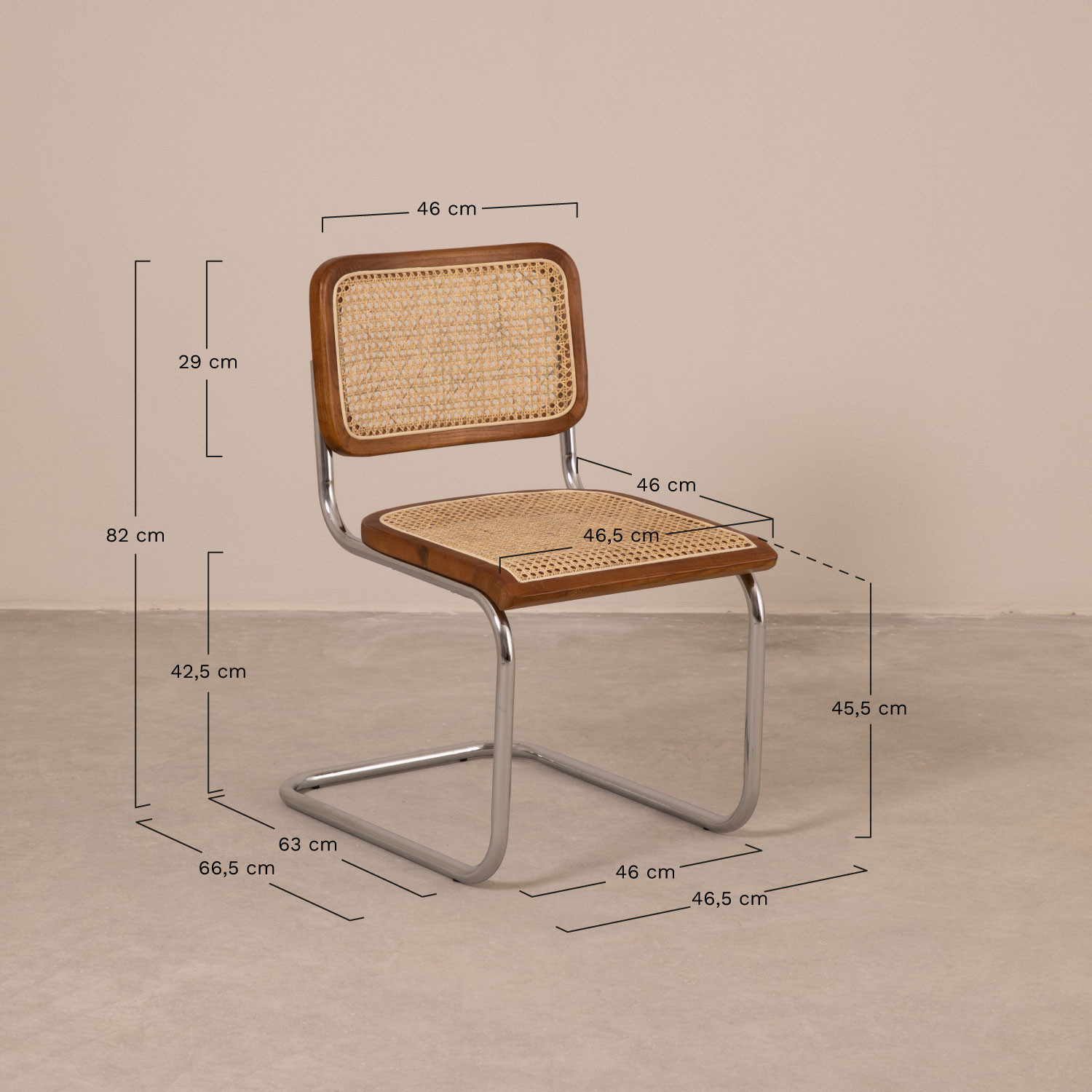 Rattan Dining Chair Tento SKLUM