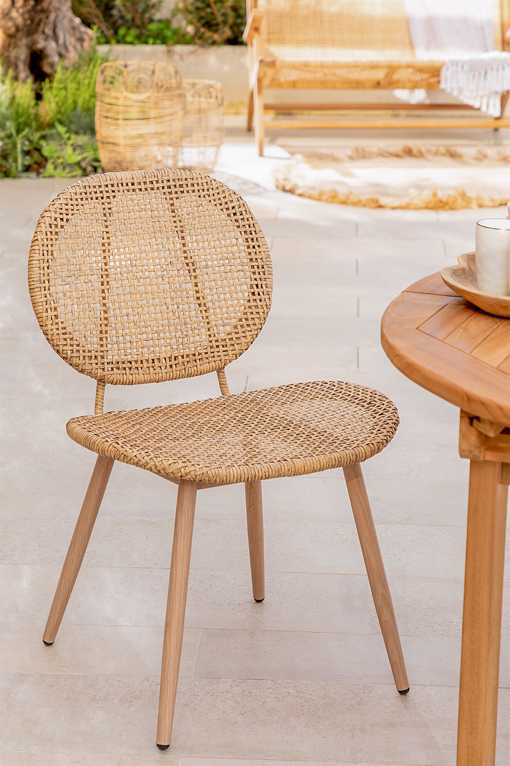 Mity Synthetic Wicker Garden Chair SKLUM