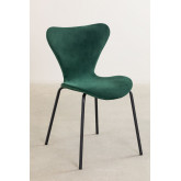 Velvet Stackable Dining Chair Uit, thumbnail image 1