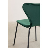 Velvet Stackable Dining Chair Uit, thumbnail image 3