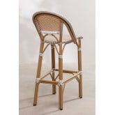 High Garden Stool with Backrest Alisa Bistro, thumbnail image 4