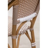 High Garden Stool with Backrest Alisa Bistro, thumbnail image 5