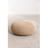 Knitted Round Pouffe Greicy, thumbnail image 2