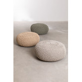 Knitted Round Pouffe Greicy, thumbnail image 6
