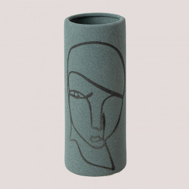 Ceramic Vase 23 Cm Olaf B - Sklum