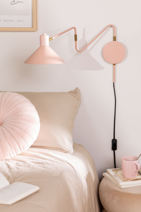 Directional wall lamp in iron Lizz