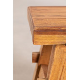 Recycled Wooden Low Stool Roblie, thumbnail image 4