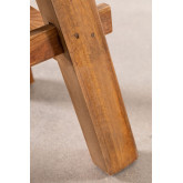 Recycled Wooden Low Stool Roblie, thumbnail image 6