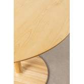 Ash Wood Round Dining Table Ivet , thumbnail image 3