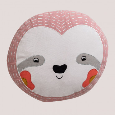 Cotton Cushion Skiper Kids Sloth Bear - Sklum