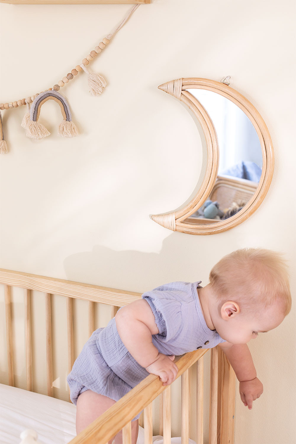 Bebe wall outlet mirror