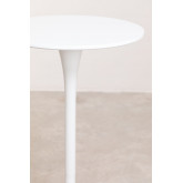 MDF & Metal Round High Table Ø60 cm Ivet Style, thumbnail image 3