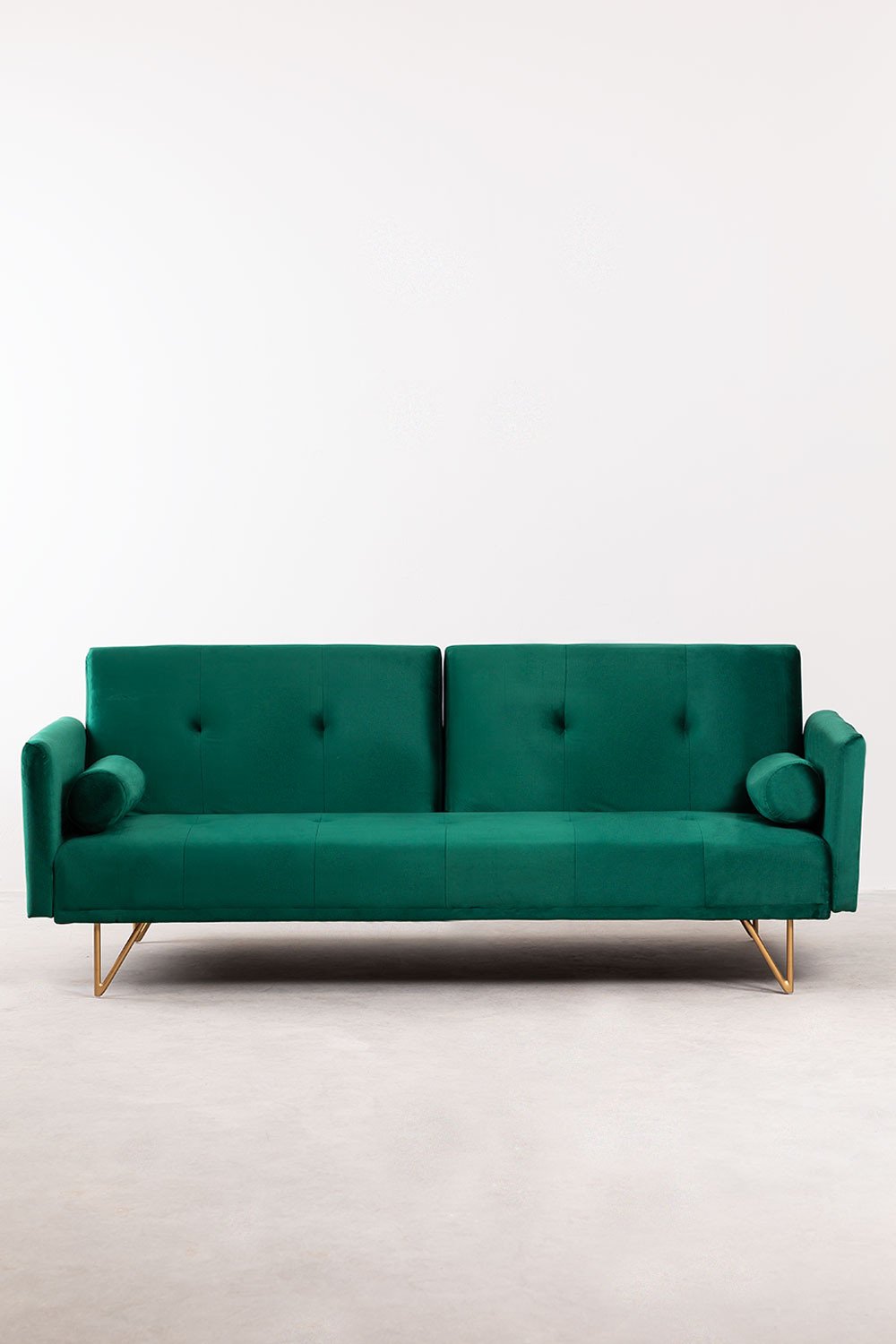 Green sofa deals 3 seater