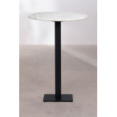 Chick High Bar Table in Marble, thumbnail image 1