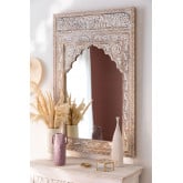 Wooden Wall Mirror Priyan , thumbnail image 1