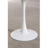 MDF & Metal Round Dining Table Ivet Style, thumbnail image 4