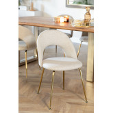 Fabric Upholstered Dining Chair Glorys , thumbnail image 1