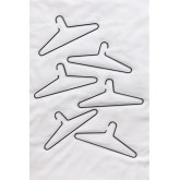 Set of 6 ultra-thin Clothes Hangers Alham  , thumbnail image 2