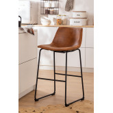 Leatherette High Stool Ody Style, thumbnail image 1