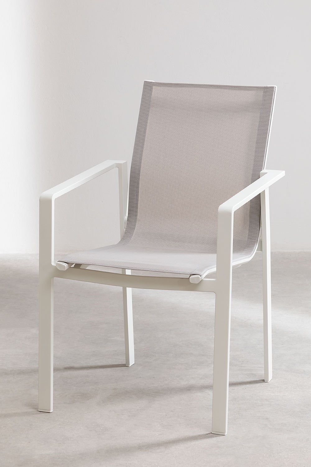 Rectangular Wood & Aluminum Garden Table Archer Supreme SKLUM