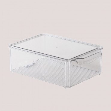Fridge Organiser Ixetes ↑9,8 Cm & Clear - Sklum