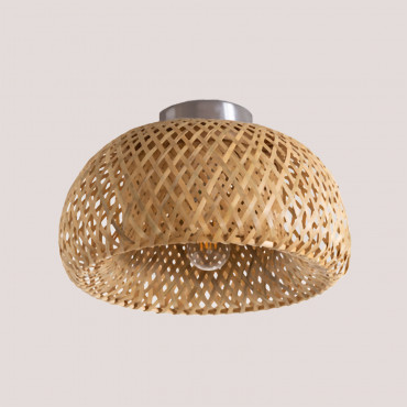 Taumper Style Bamboo Ceiling Light Ø30 Cm - Sklum
