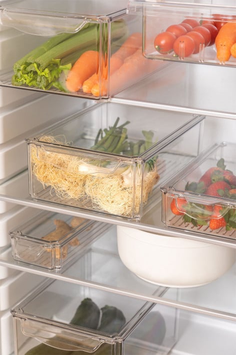 Ixetes polyethylene refrigerator organizer