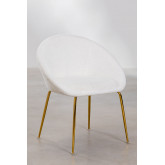 Chenille Dining Chair Jovick, thumbnail image 3