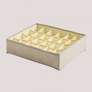 Textile Organizer 35x30 Cm Guat Beige - Sklum