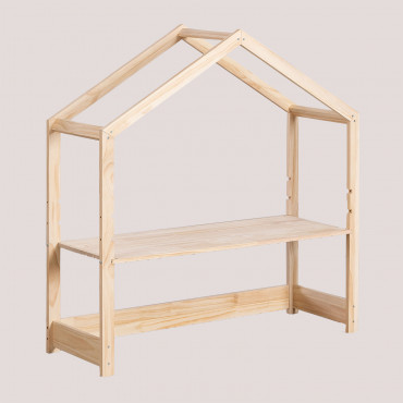 Height Adjustable Desk Estudi Kids Natural Wood - Sklum